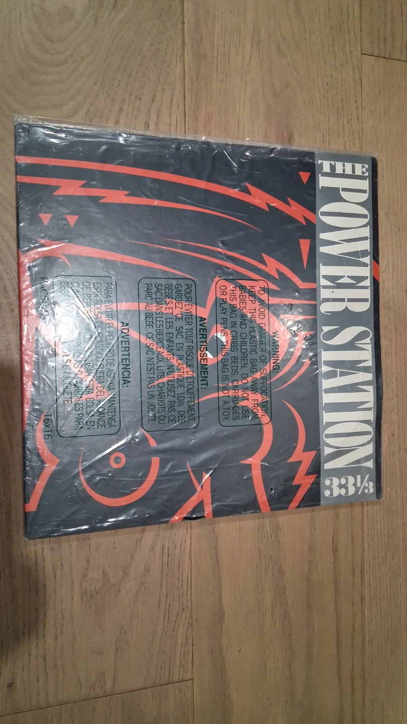 Music Album LP vinyl record The Power Station 33 1/3