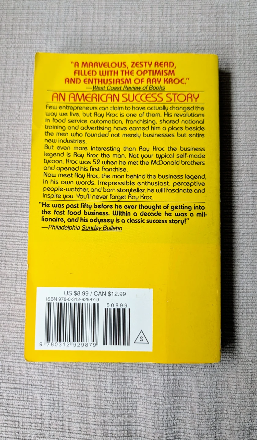 Grinding It Out: The Making of McDonald's by Ray Kroc - photo 2