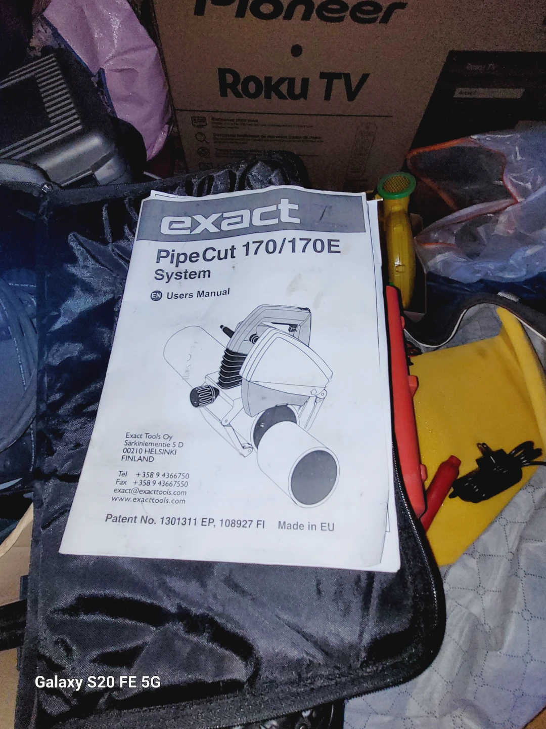 Exact PipeCut 170/170E System Pipe Cutter