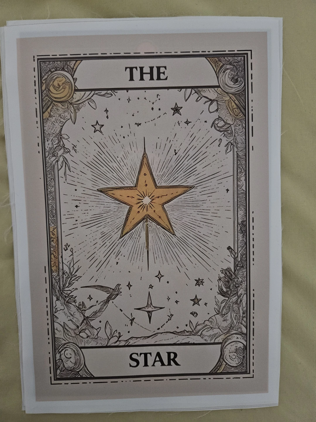 Tarot Card Prints - Sun, Star, Cherry Bows, Ace of Bows - photo 5