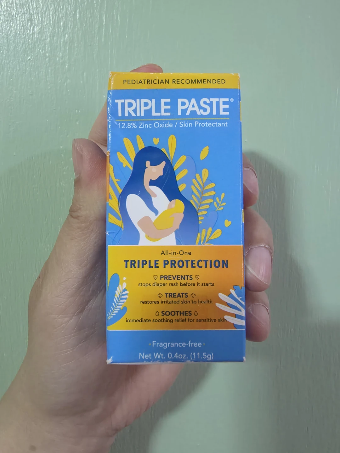 Triple Paste Diaper Rash Cream - 12.8% Zinc Oxide