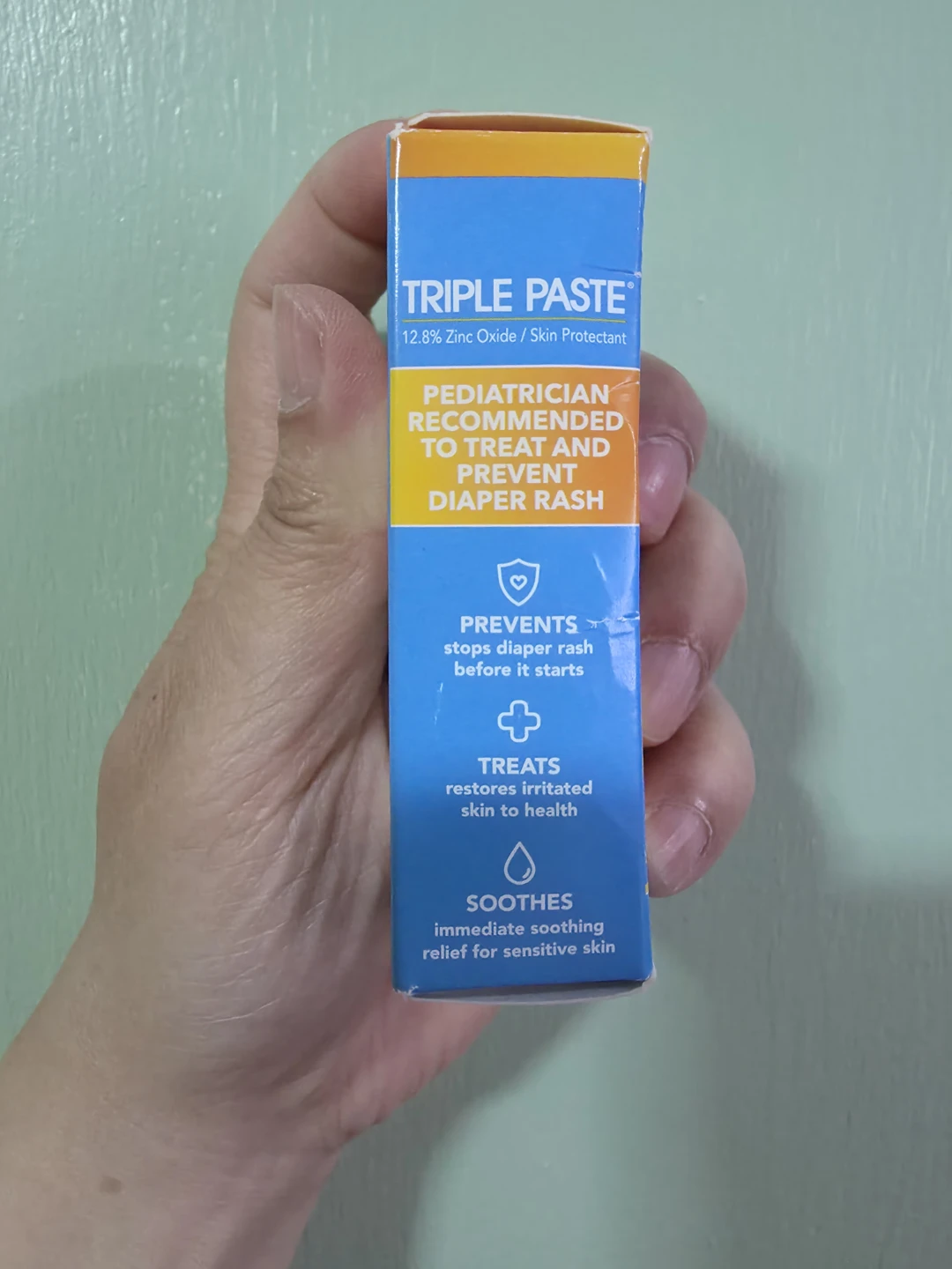 Triple Paste Diaper Rash Cream - 12.8% Zinc Oxide - photo 2