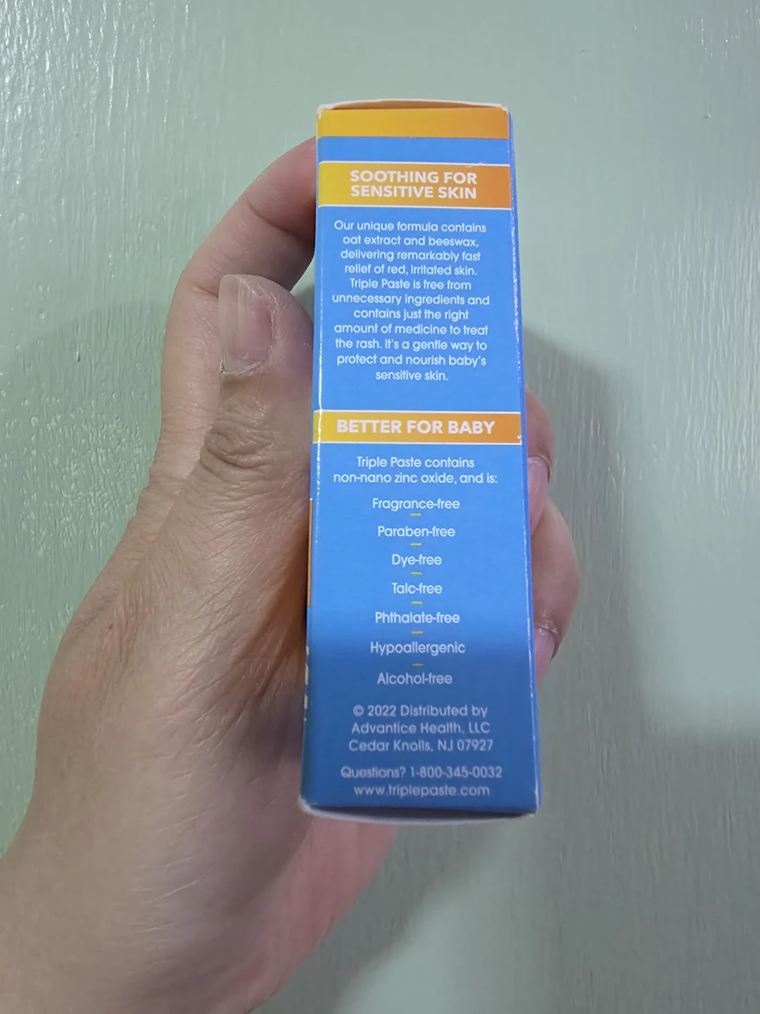 Triple Paste Diaper Rash Cream - 12.8% Zinc Oxide - photo 3