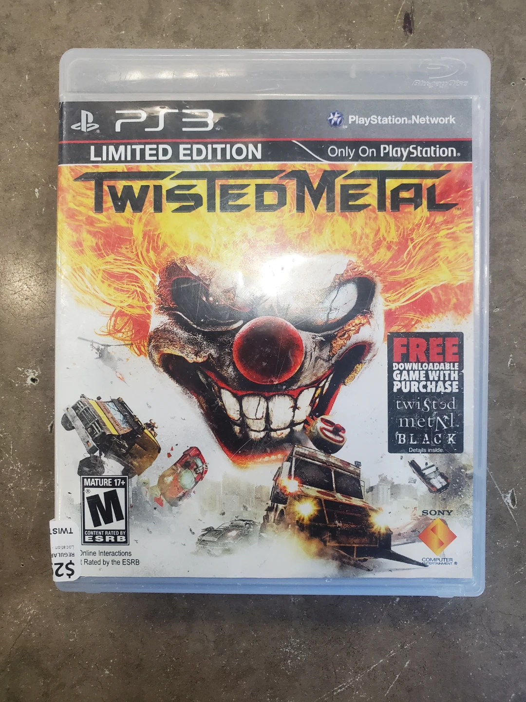 Twisted Metal Limited Edition PS3 Video Game