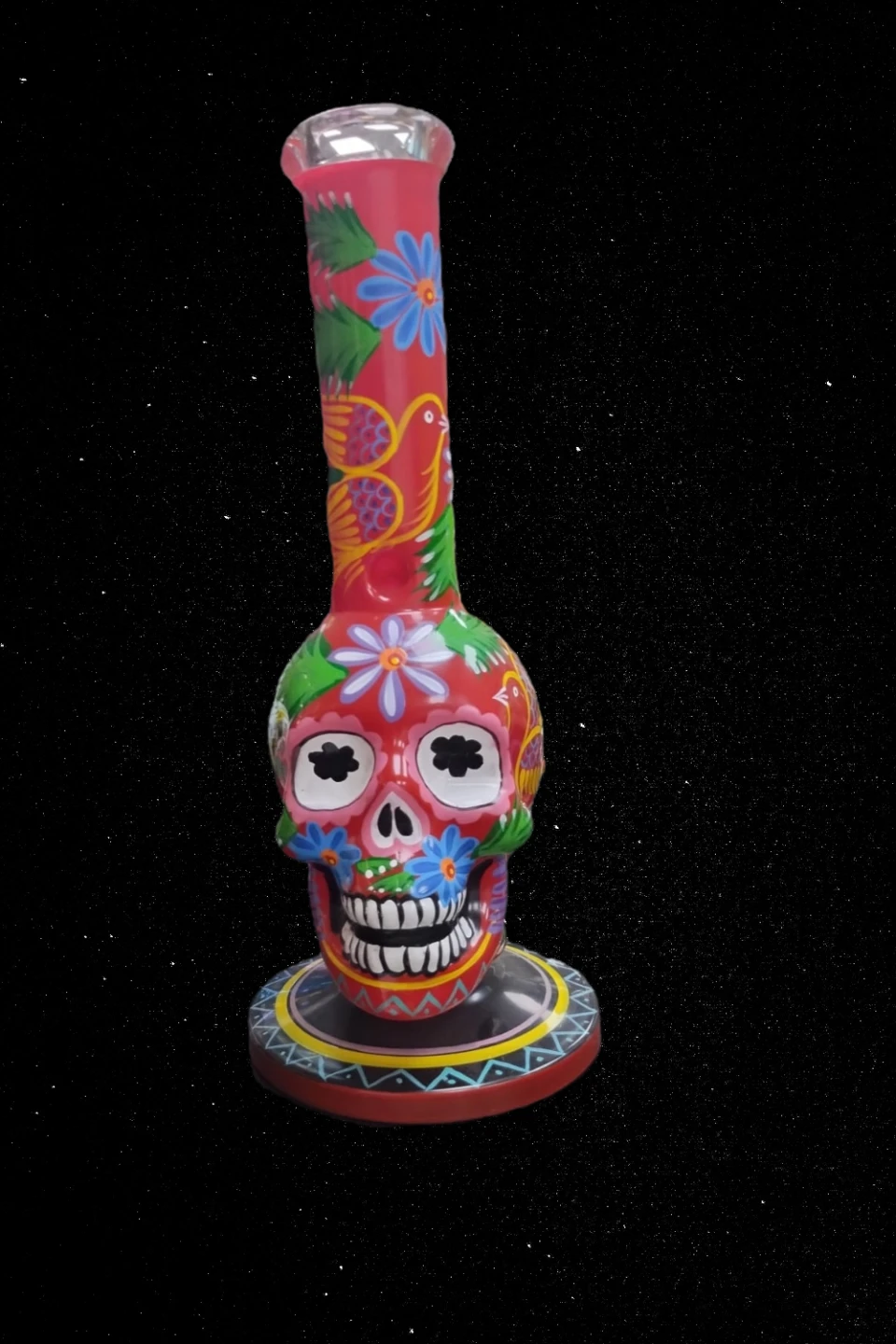 Skull Bong Sugar Skull Design
