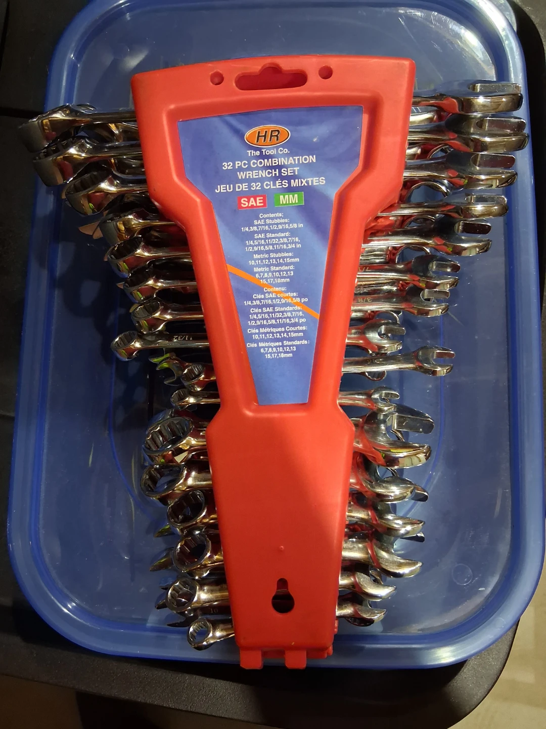 32 PC Combination Wrench Set