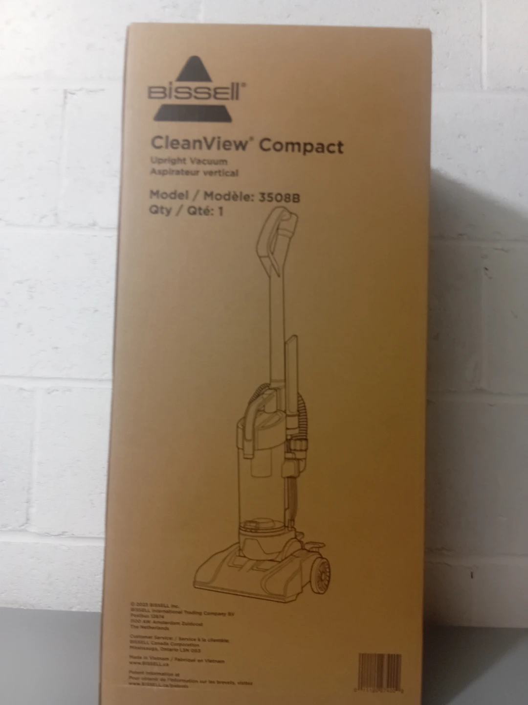 BISSELL CleanView Compact Upright Vacuum 3508B