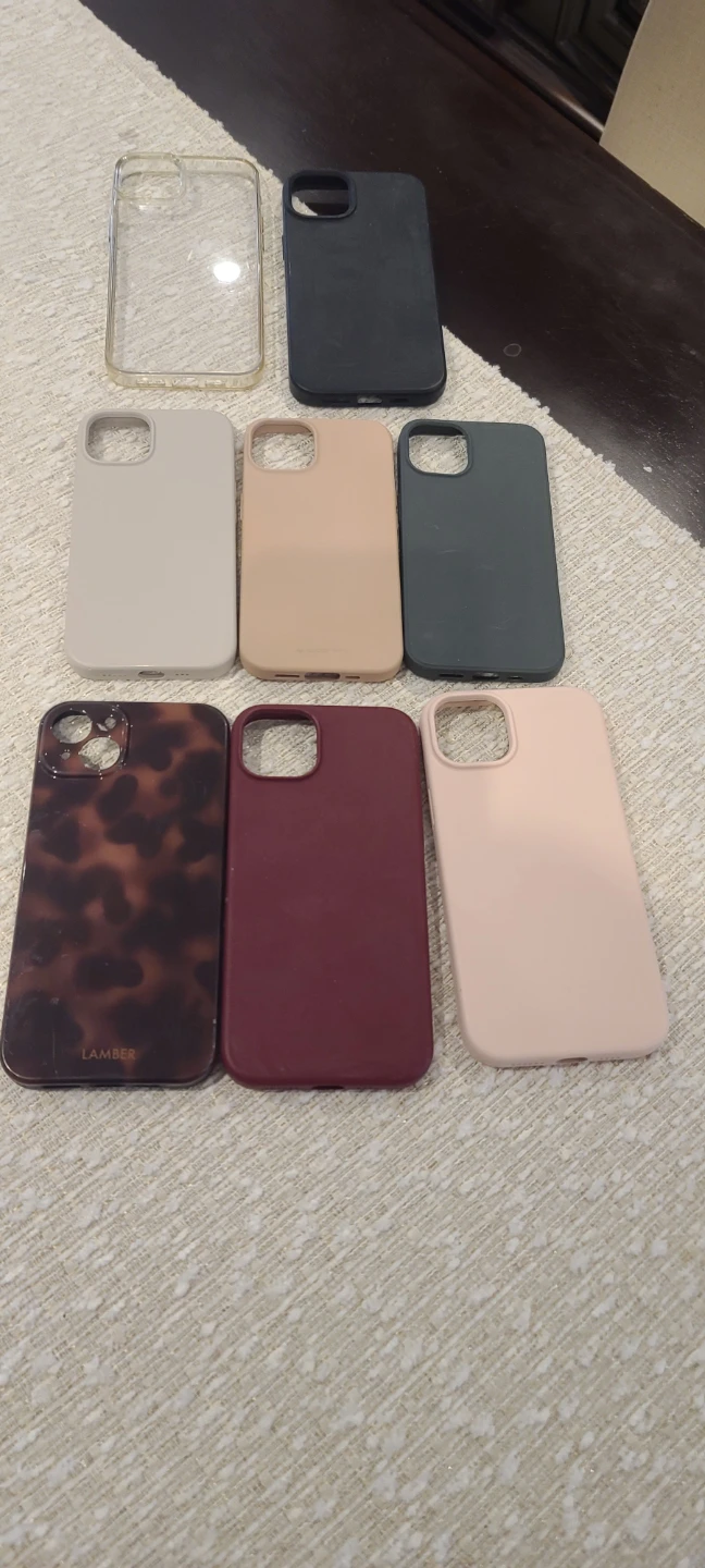 Collection of iPhone 13 Pro Cases - Various Colours