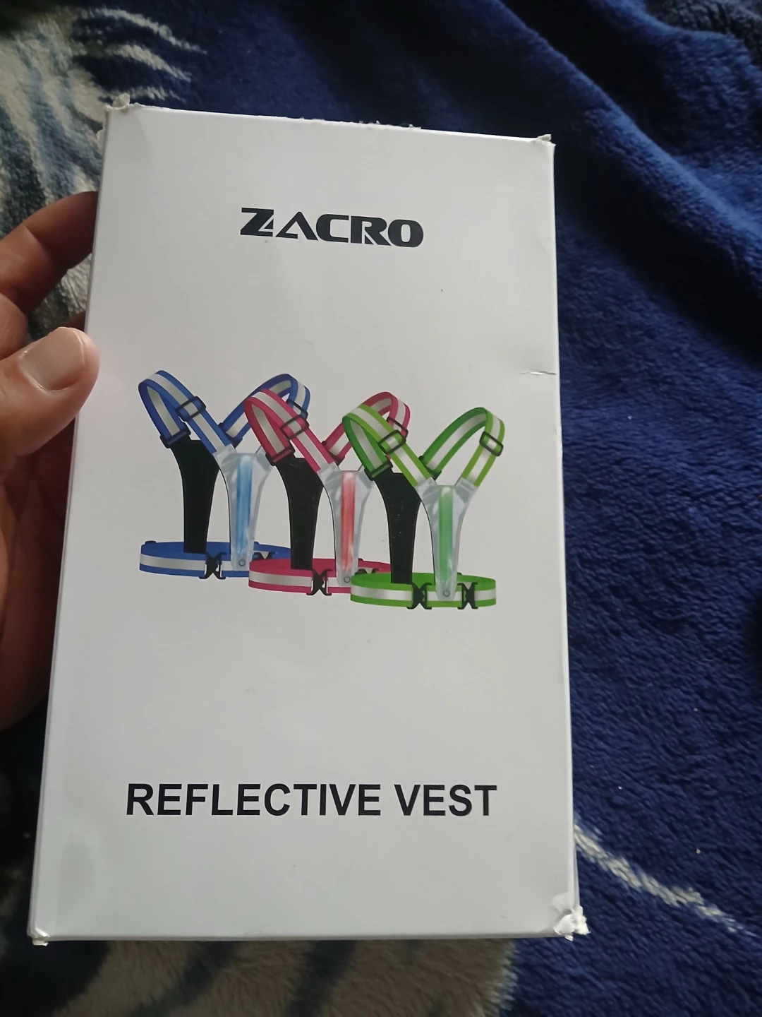 ZACRO Reflective LED Vest - USB Rechargeable