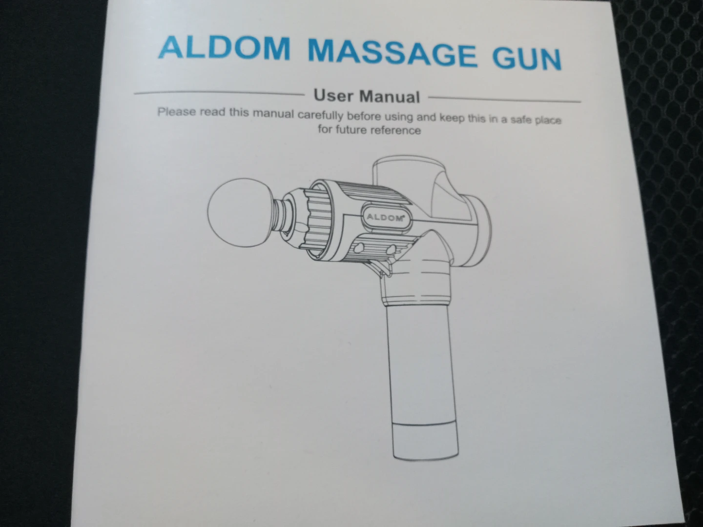 Aldom Massage Gun with 30 Speed Levels - photo 2