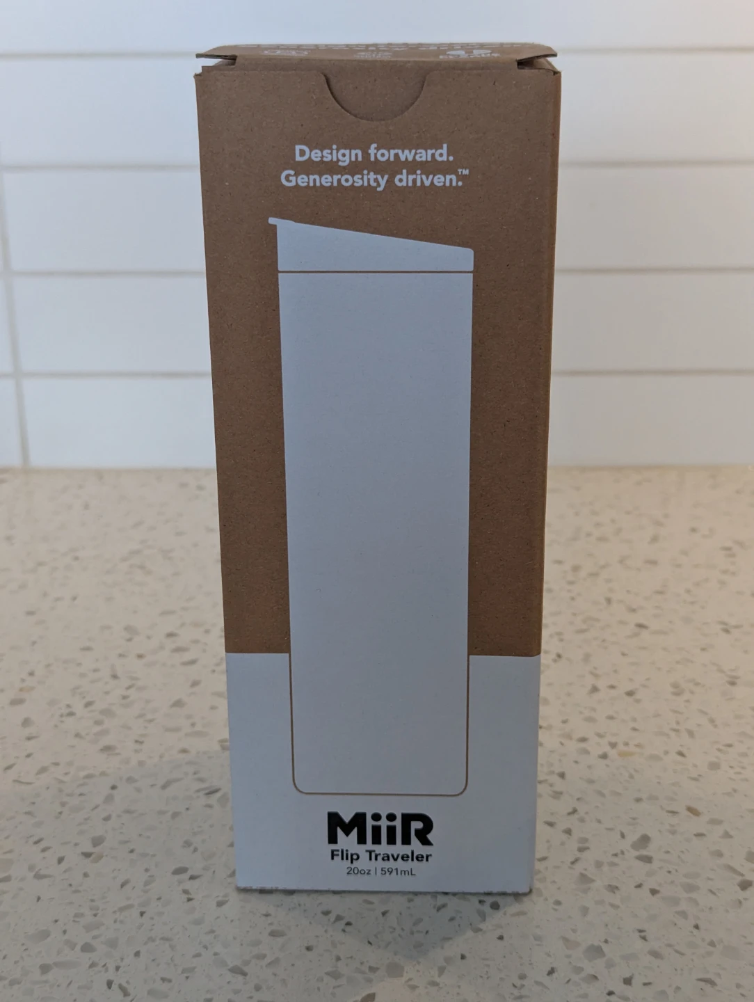 MiiR Flip Traveler 20oz Tumbler - White - photo 3