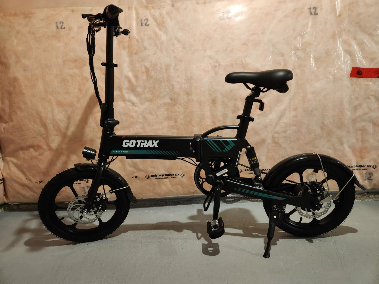 GOTRAX Super Sport Folding Electric Bike