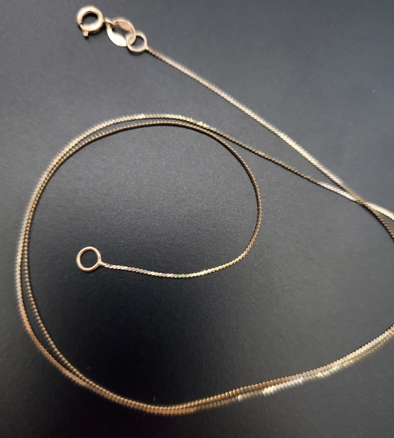 Vintage Dainty 16 Inch 10k Gold Necklace - photo 3