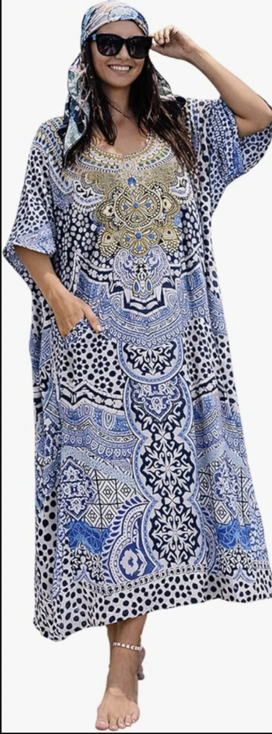 Miss Lavish London Women's  Kaftan Maxi Dress - photo 3