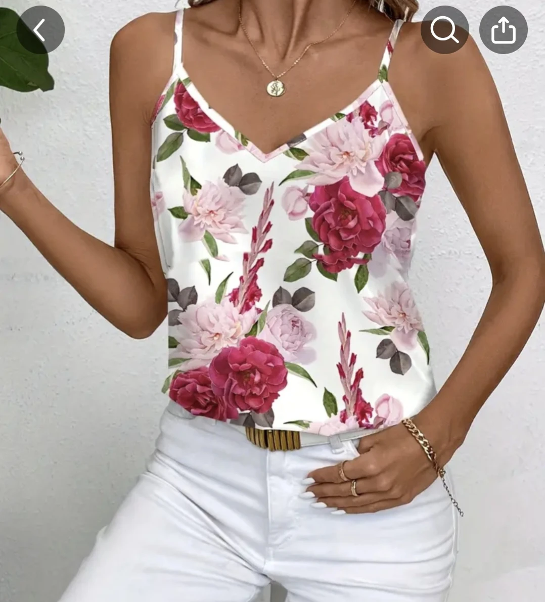 Floral Camisole Top - photo 2