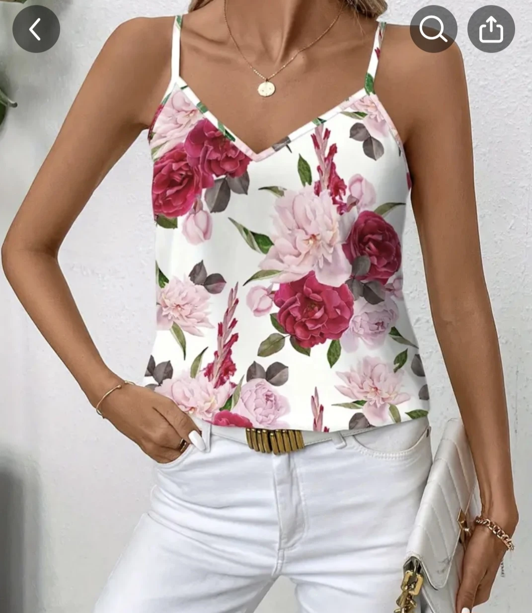 Floral Camisole Top - photo 3