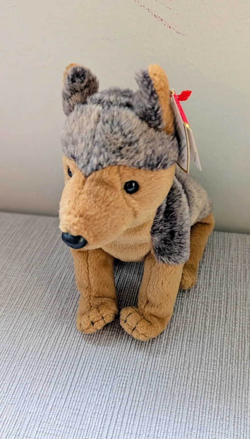 Ty Beanie Baby Sarge German Shepherd Plush 2000
