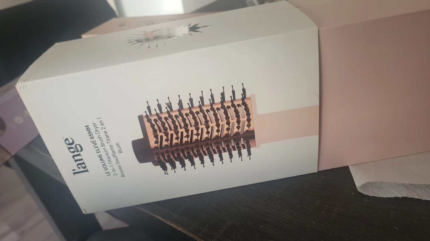Lange Le Volume Elevé 65mm 2-in-1 Titanium Brush Dryer - Blush