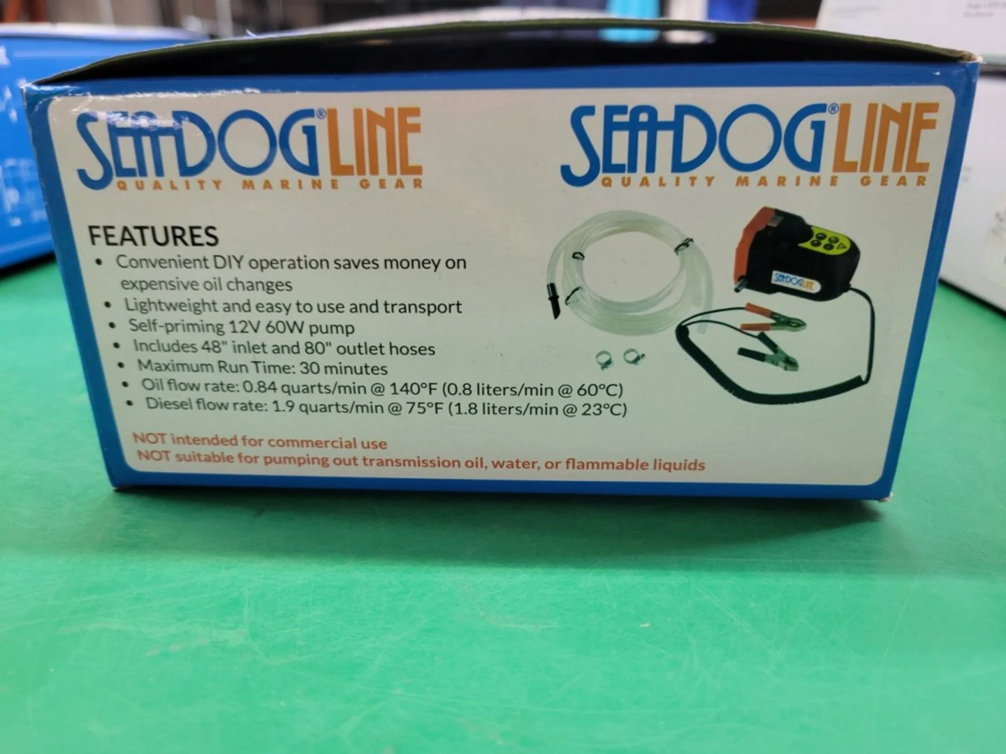 Sea-Dog Line Premium Electric Oil Pump 12VDC 60W - photo 2