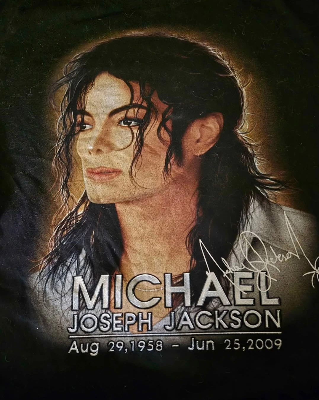 RARE handpainted Michael Jackson tshirt - photo 3