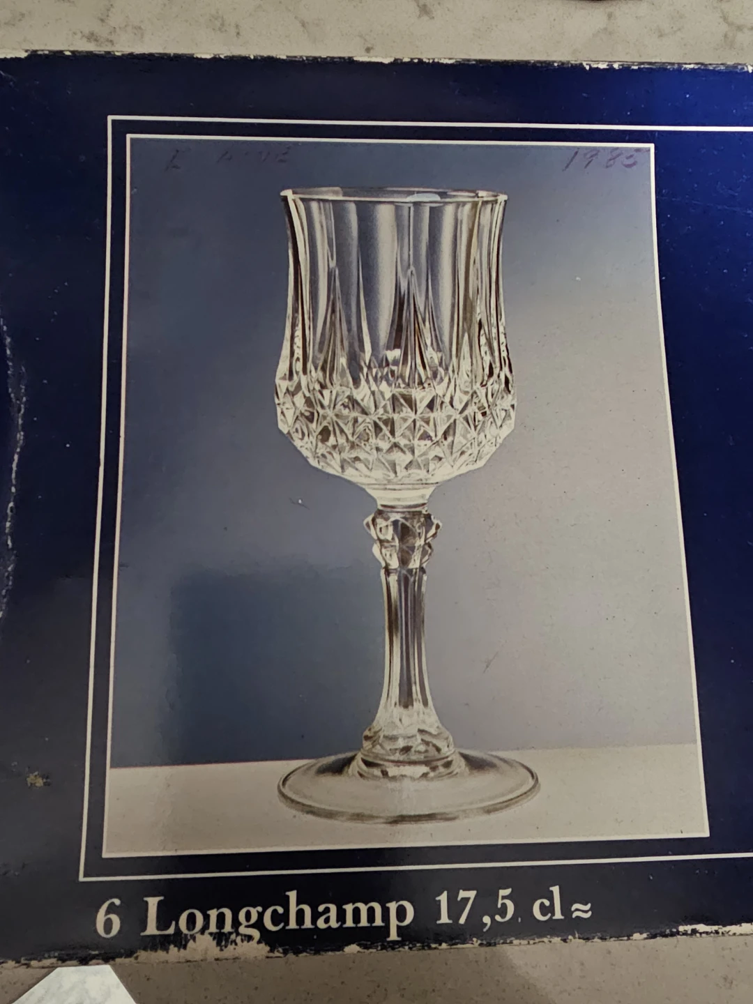 Cristal d'Arques Longchamp Wine Glasses (Set of 6)