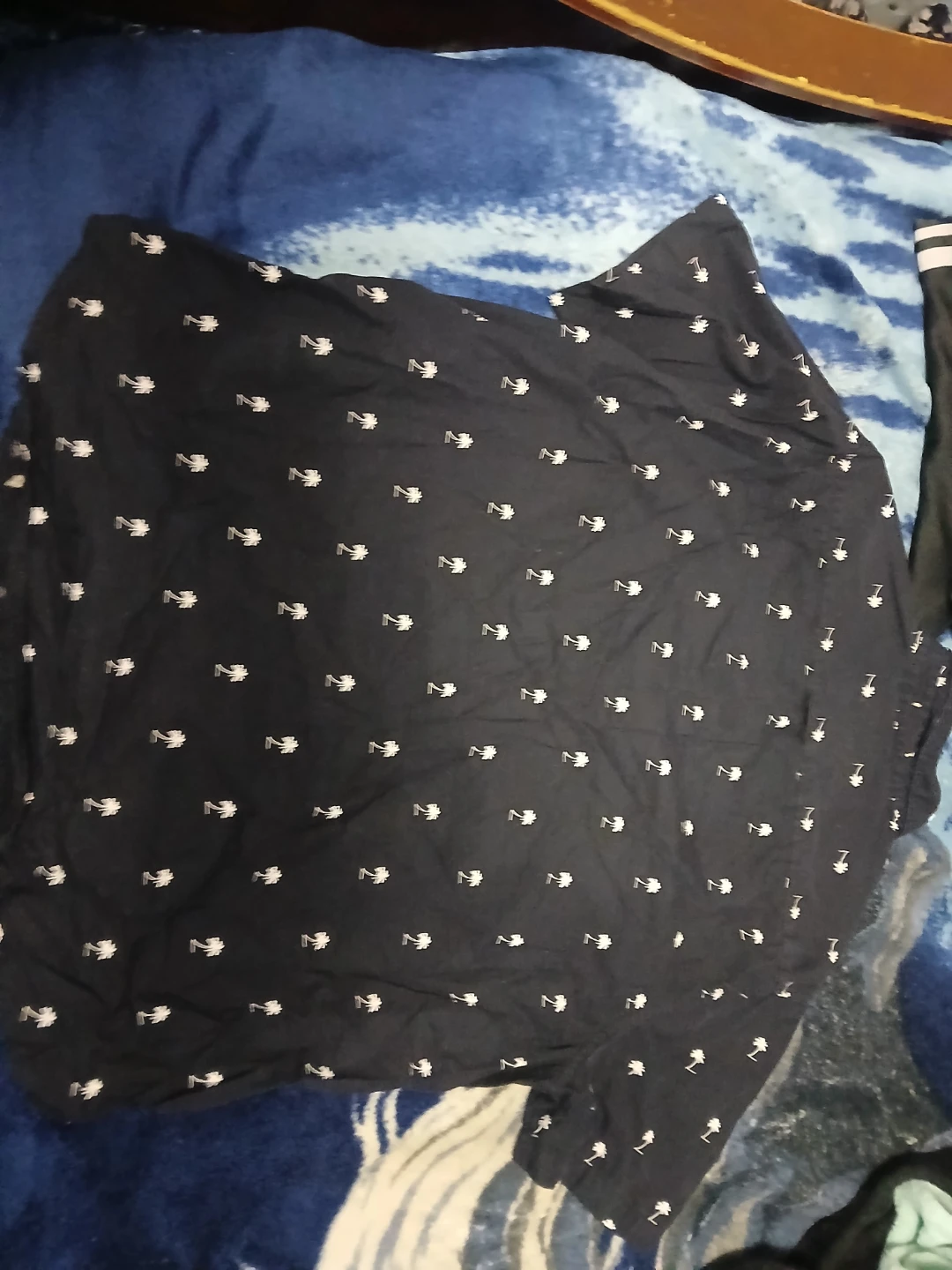 Denim & Flower Ricky Singh Palm Tree Print Shirt - photo 3