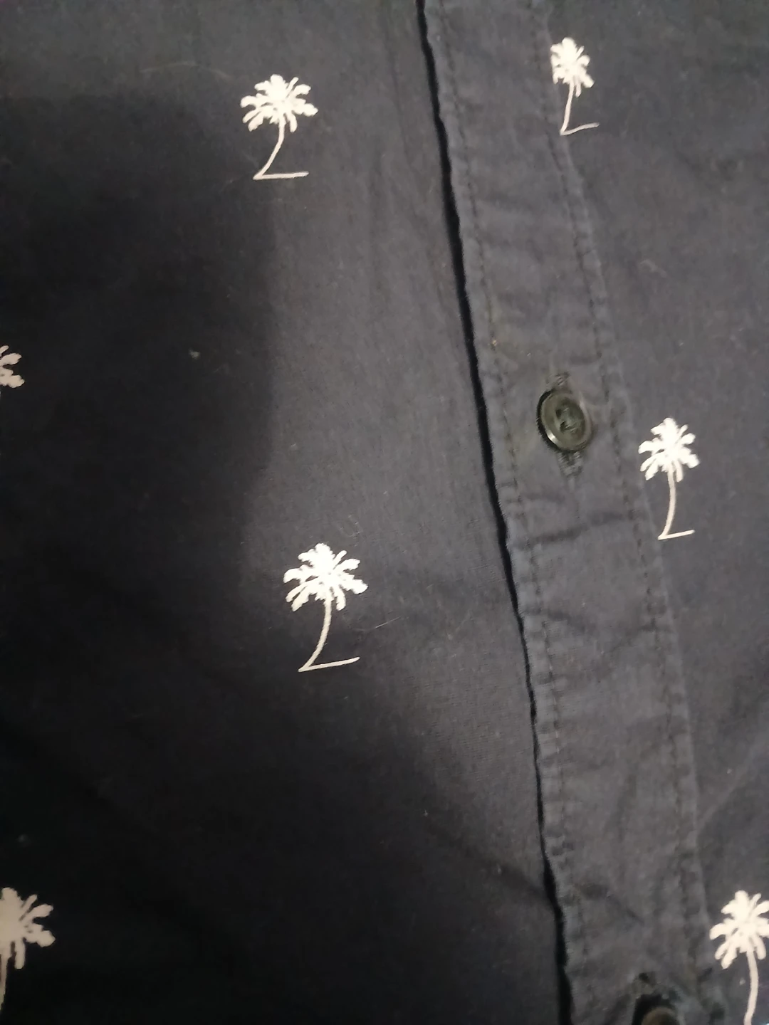 Denim & Flower Ricky Singh Palm Tree Print Shirt - photo 4