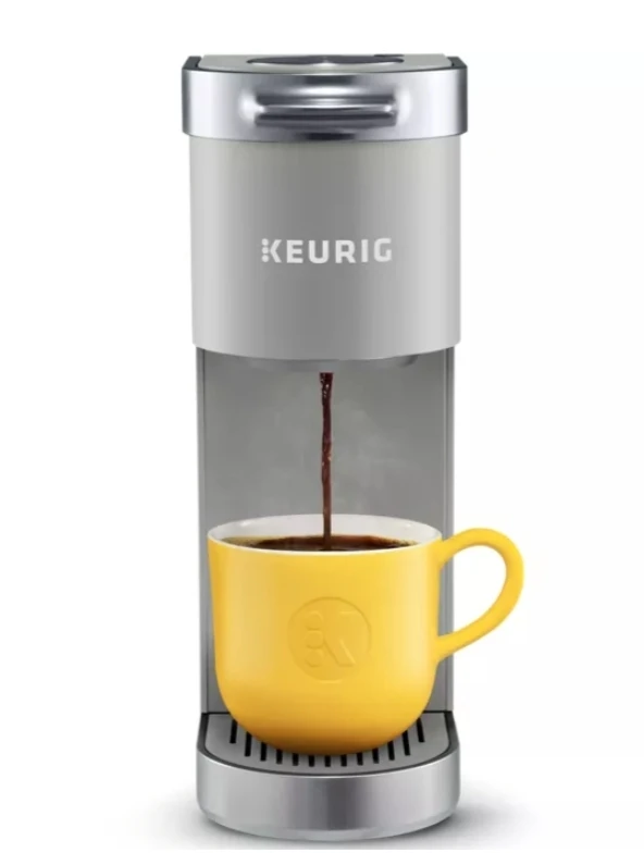 Keurig - K-Mini Plus  K-Cup Pod Coffee Maker - Studio Gray