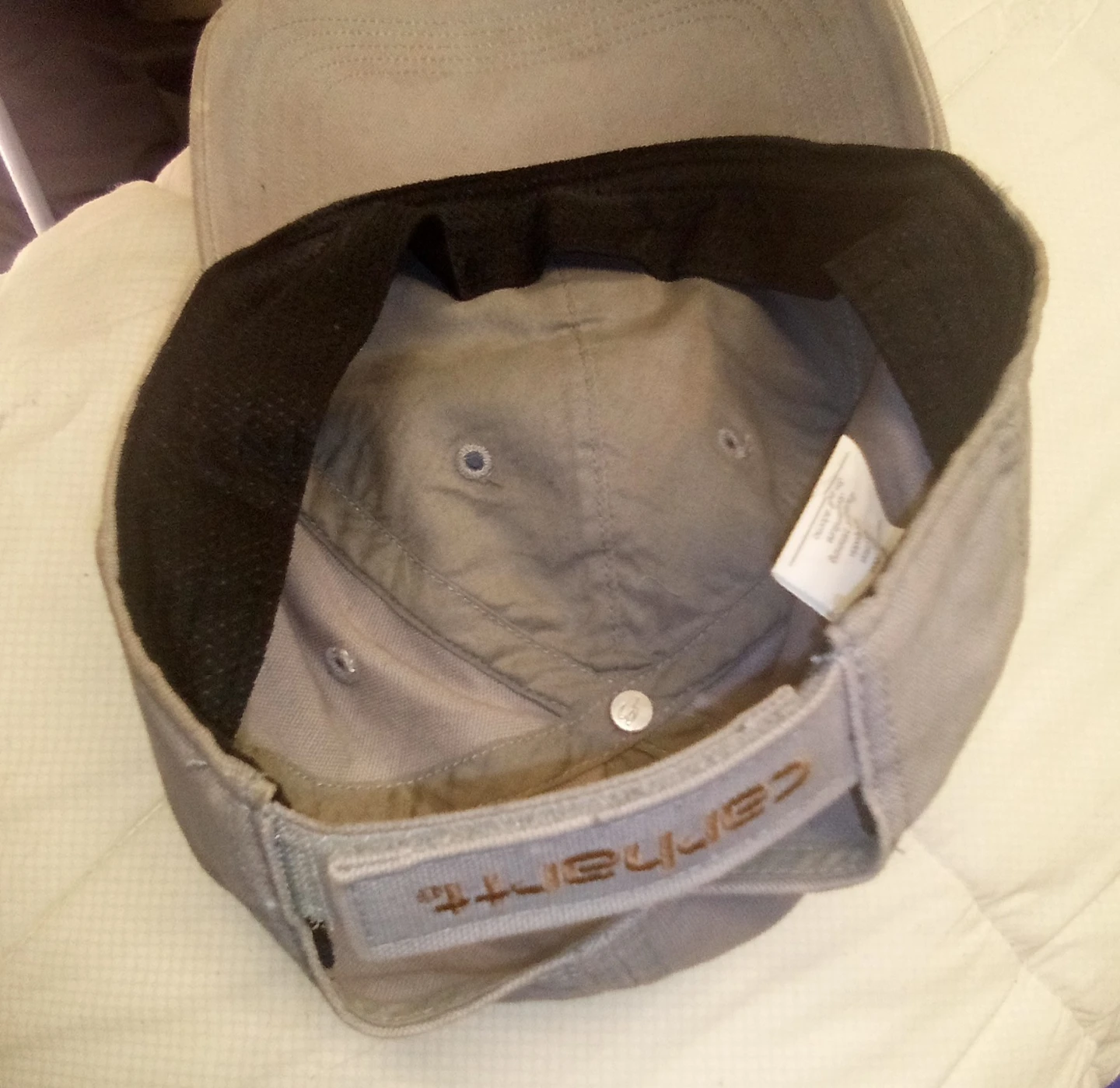 Carhartt Baseball Cap - Grey - photo 3