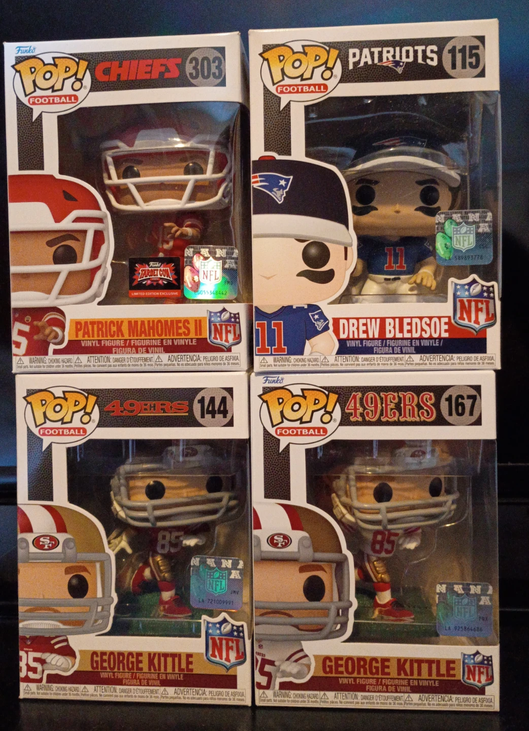 NFL Funko Pops