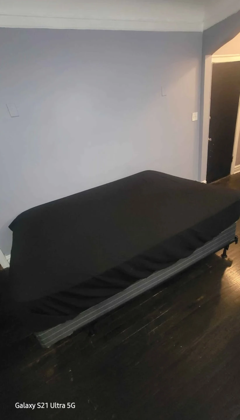 Queen Size Box Spring with Metal Frame