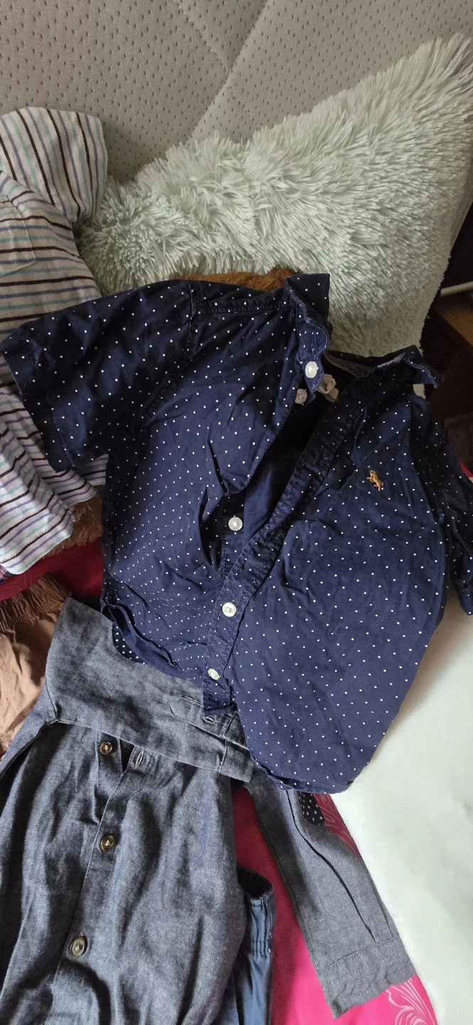 George Baby Boys Plaid Button-Up Shirt - photo 4