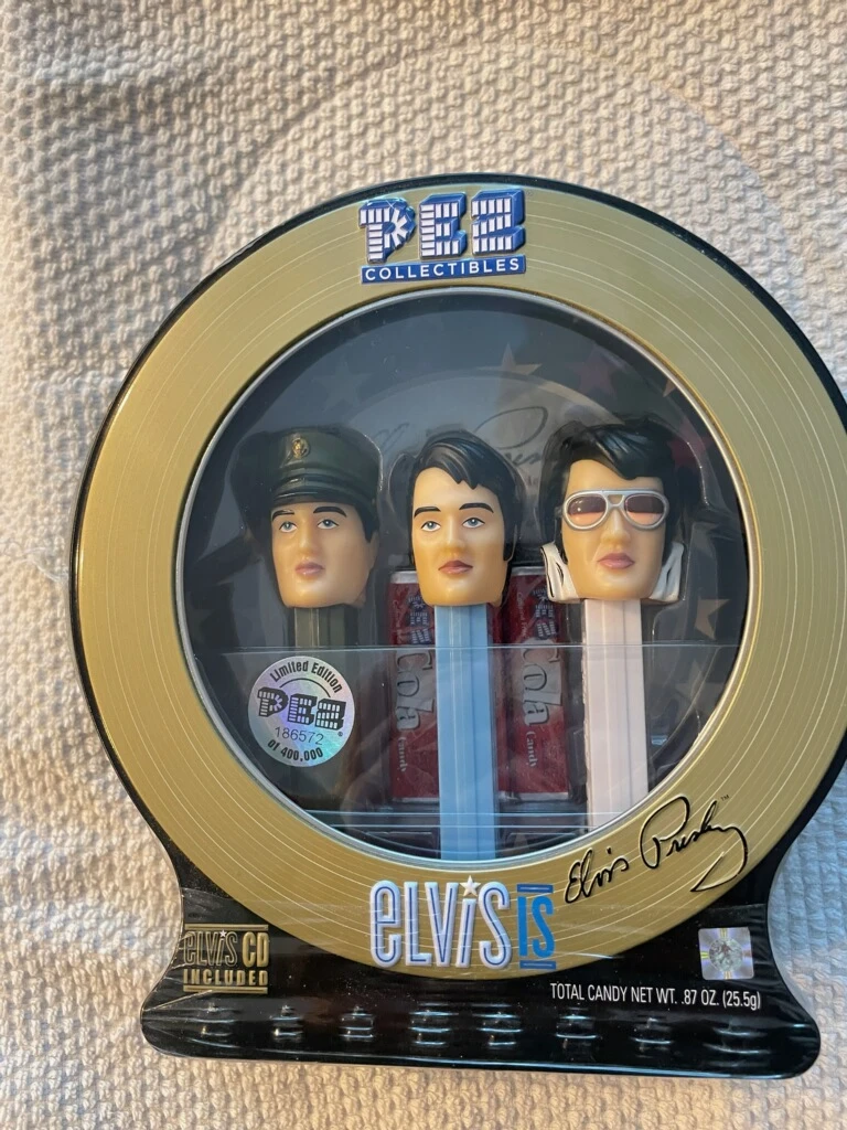 PEZ Elvis Presley Collectibles Set with CD - photo 3