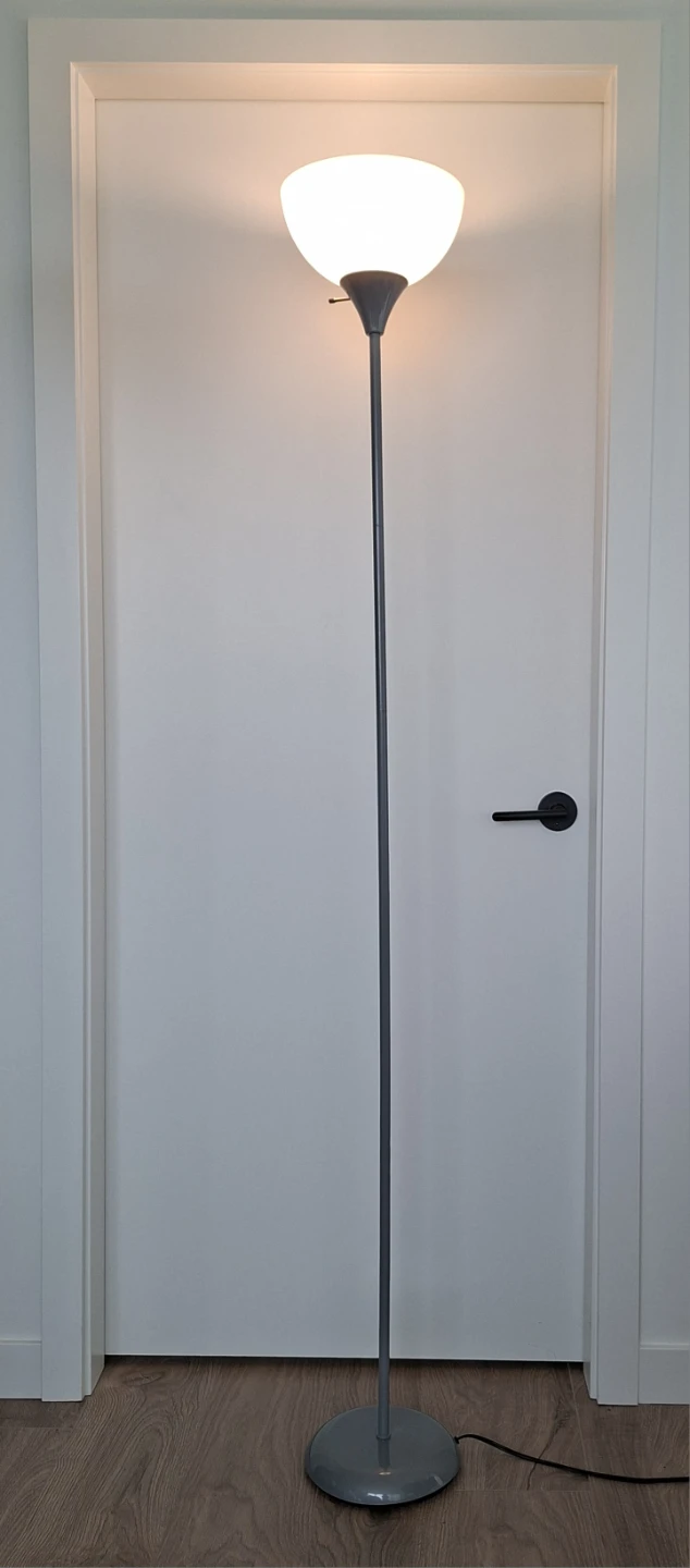 Grey Floor Lamp