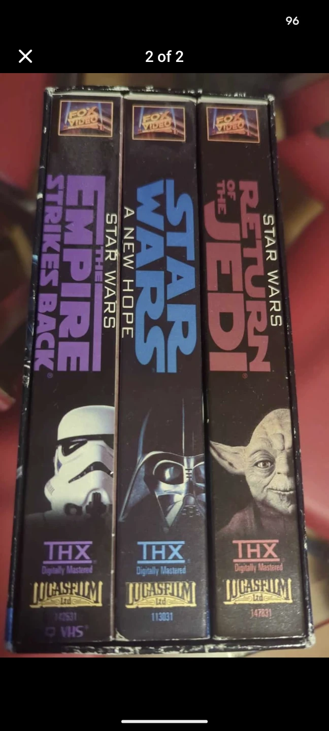 Star Wars Trilogy VHS Box Set