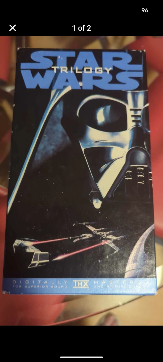 Star Wars Trilogy VHS Box Set - photo 2