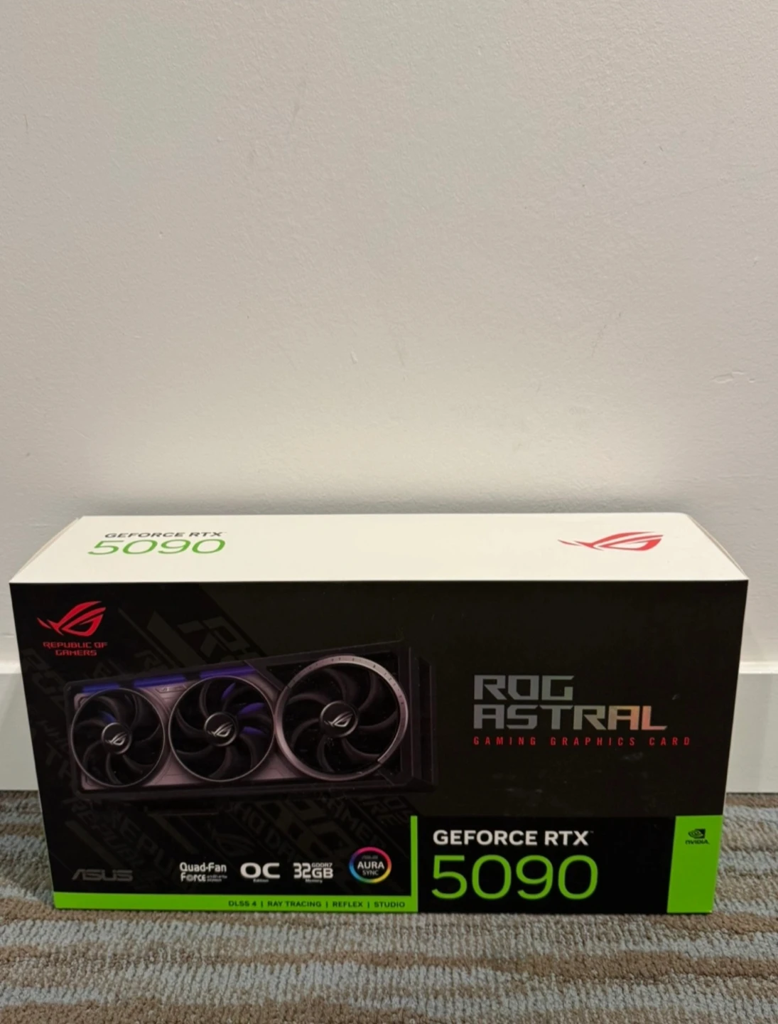 ASUS ROG ASTRAL GeForce RTX 5090 Gaming Graphics Card