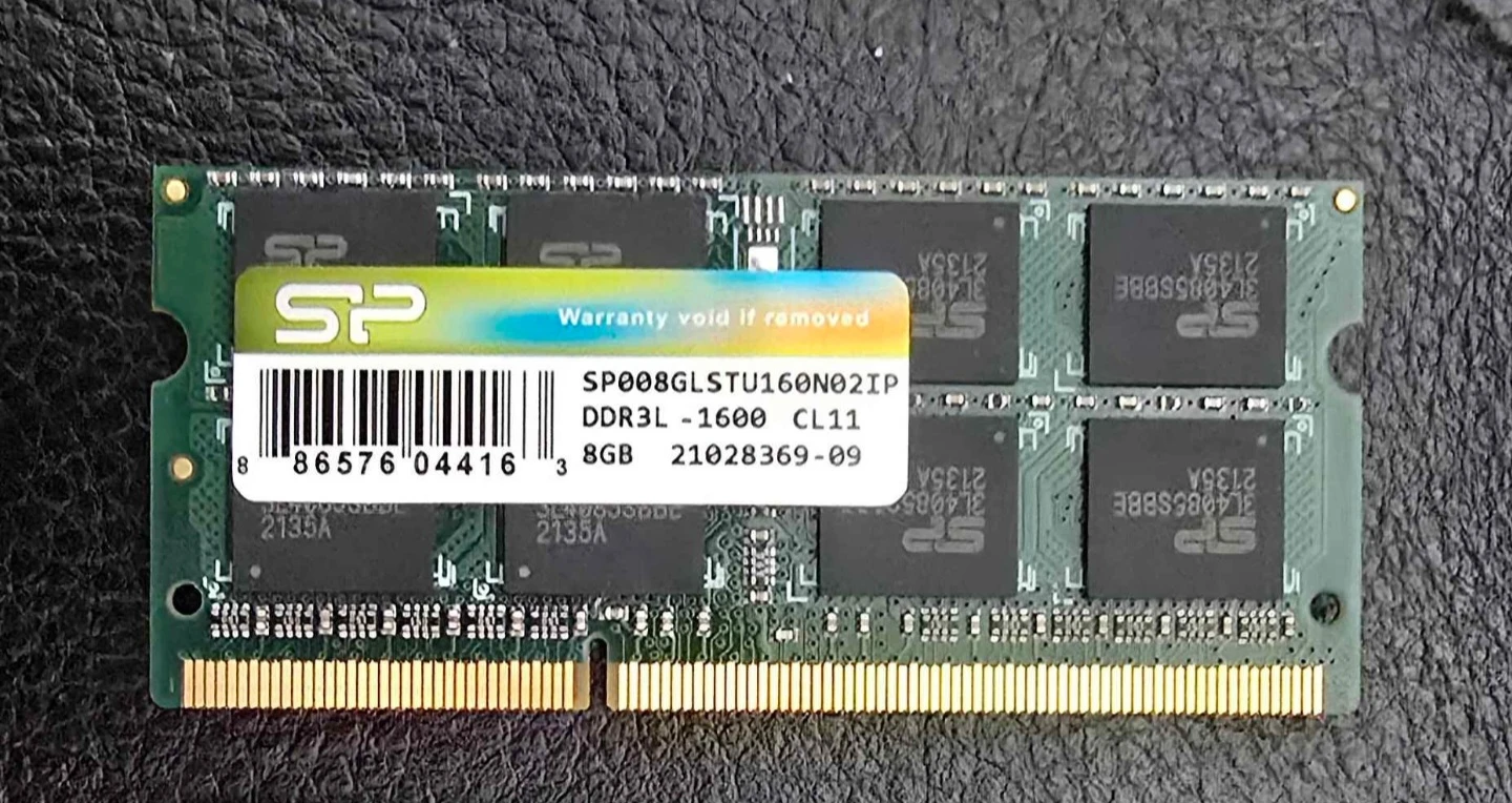 DDR3L RAM – 8GB Laptop Notebook