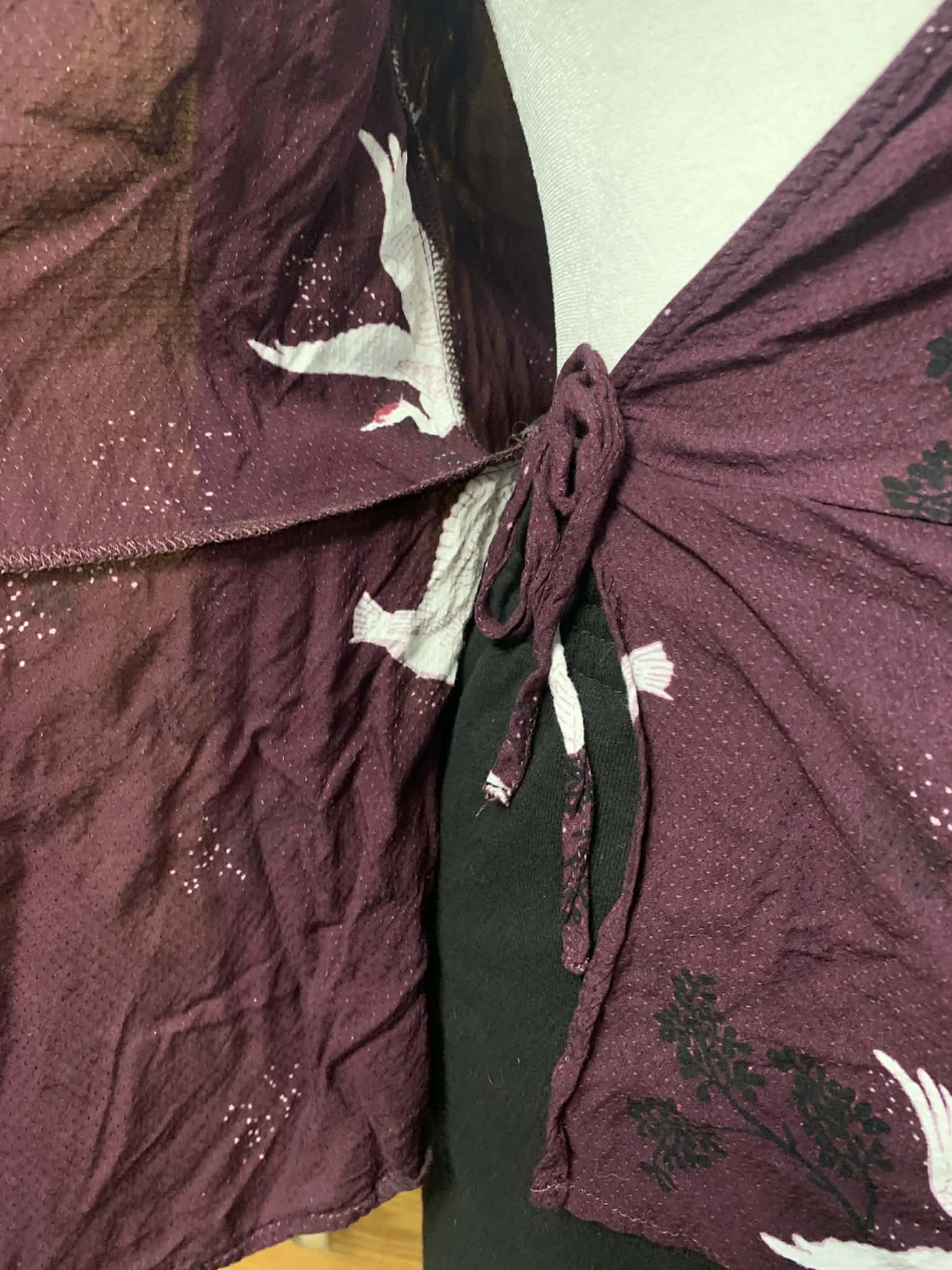 Dynamite Women's XS Wrap Blouse - photo 4