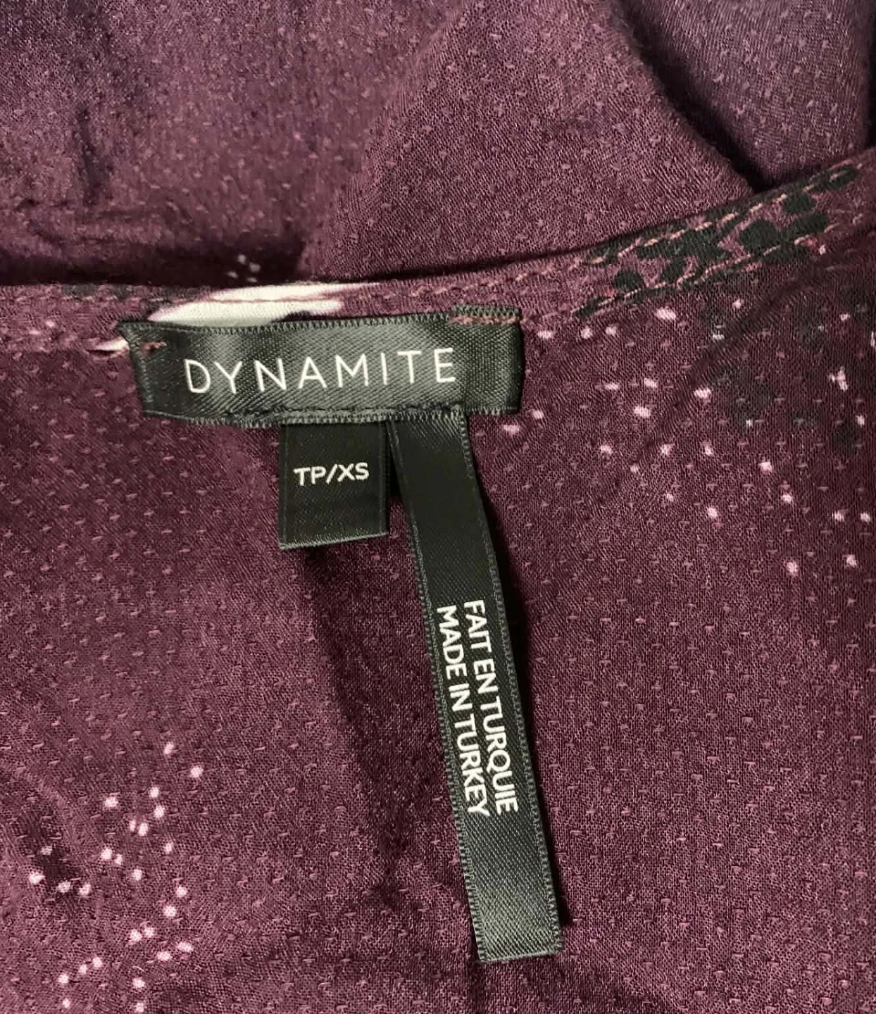 Dynamite Women's XS Wrap Blouse - photo 5