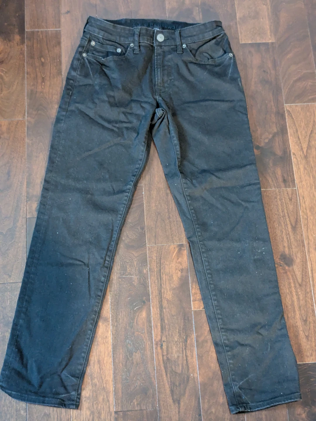 American Eagle Outfitters Black Jeans Size 28x30