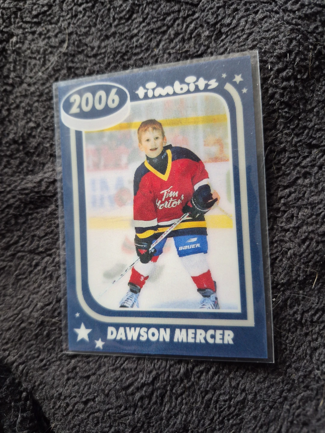 2024 Timbits Dawson Mercer Hockey Card