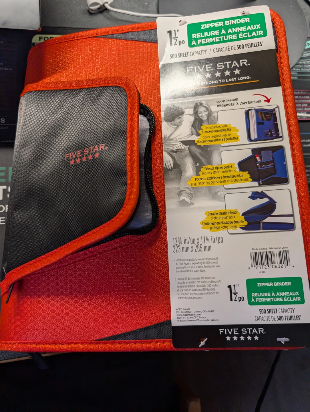 Five Star Zipper Binder - photo 4