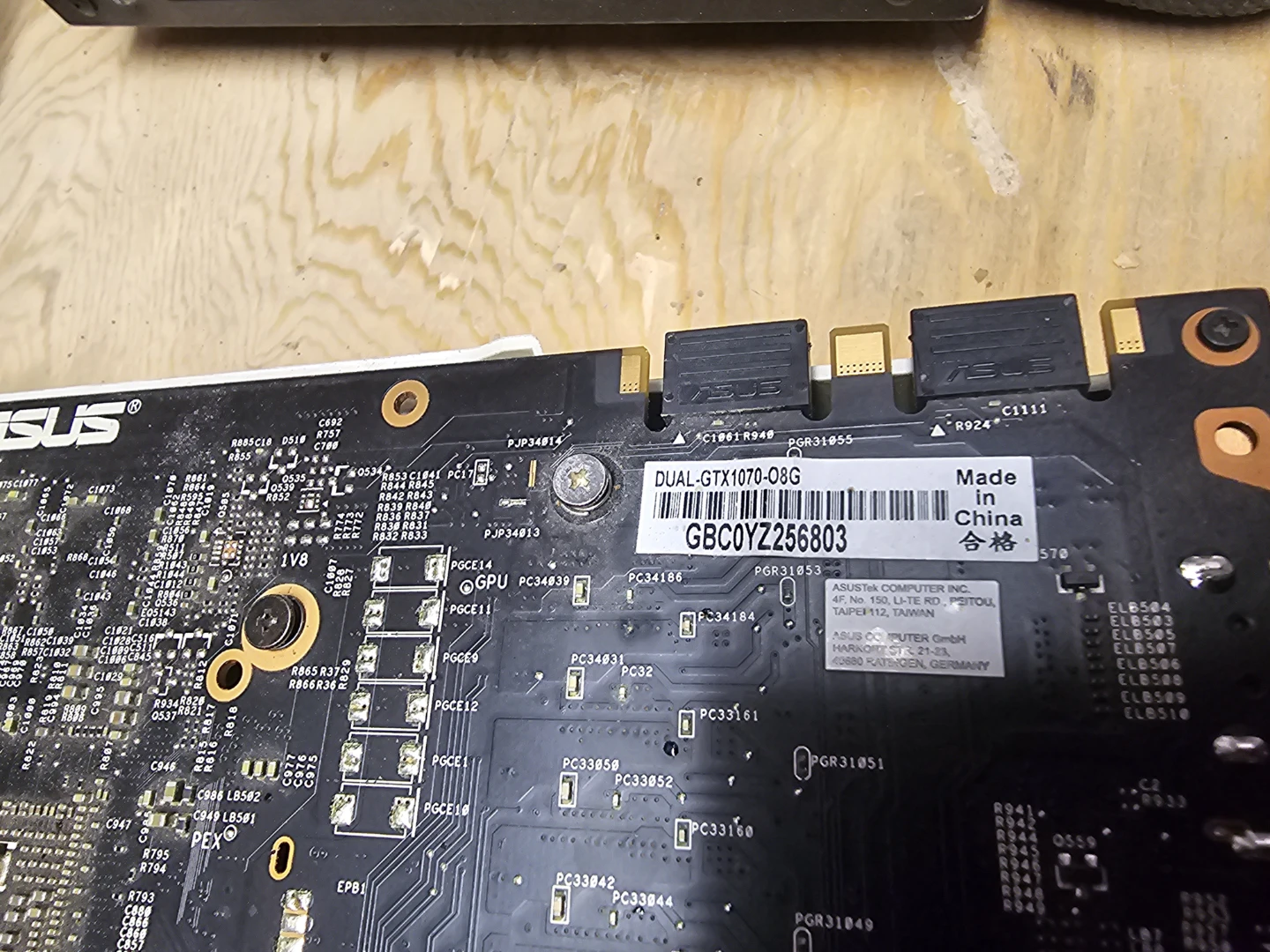 ASUS Dual GTX 1070 8Gb Graphics Card - photo 3