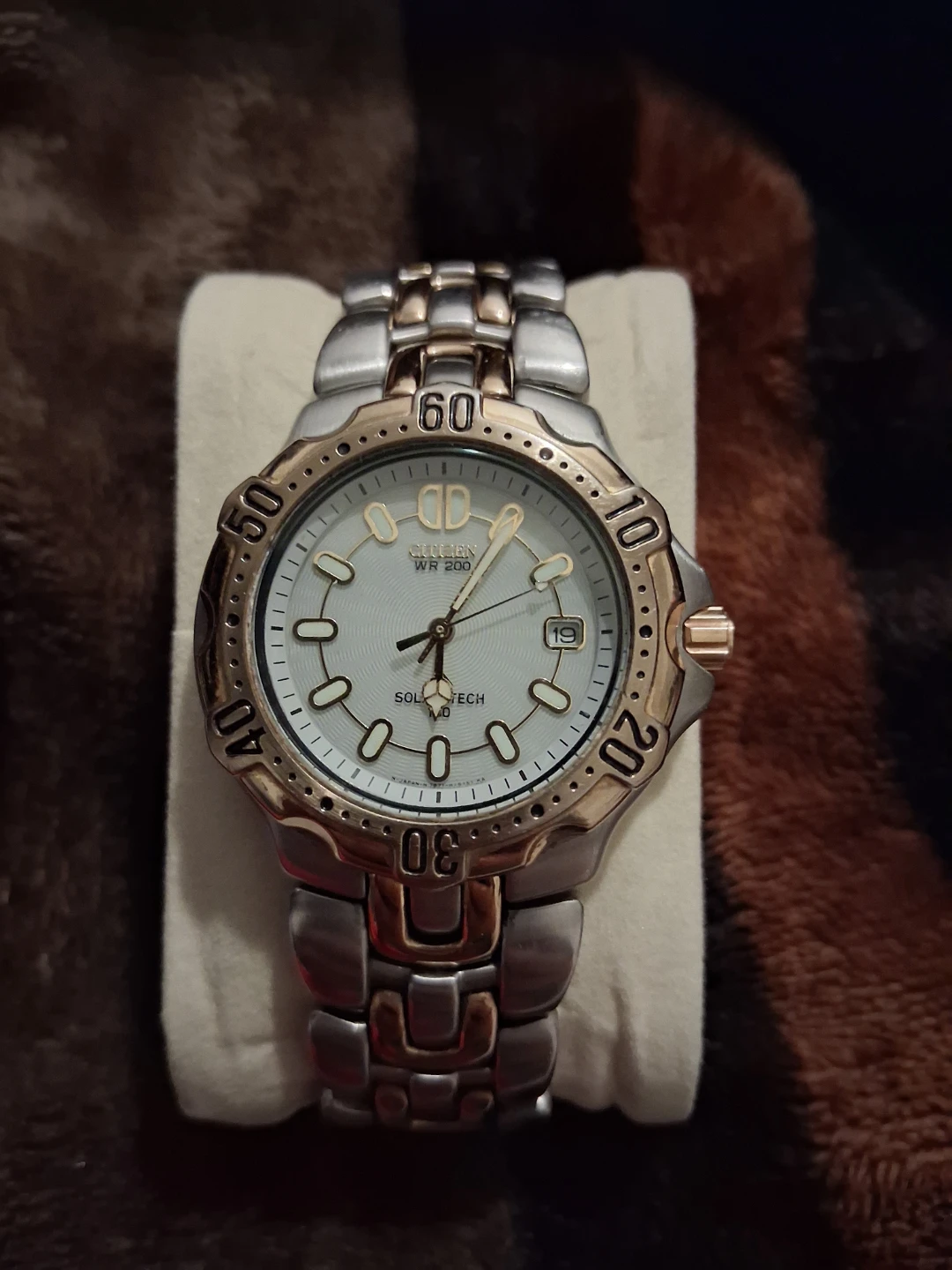 Citizen watch solar tech