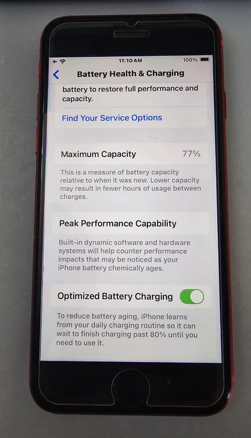 Unlocked Red iPhone SE 2020, 64gb - photo 5