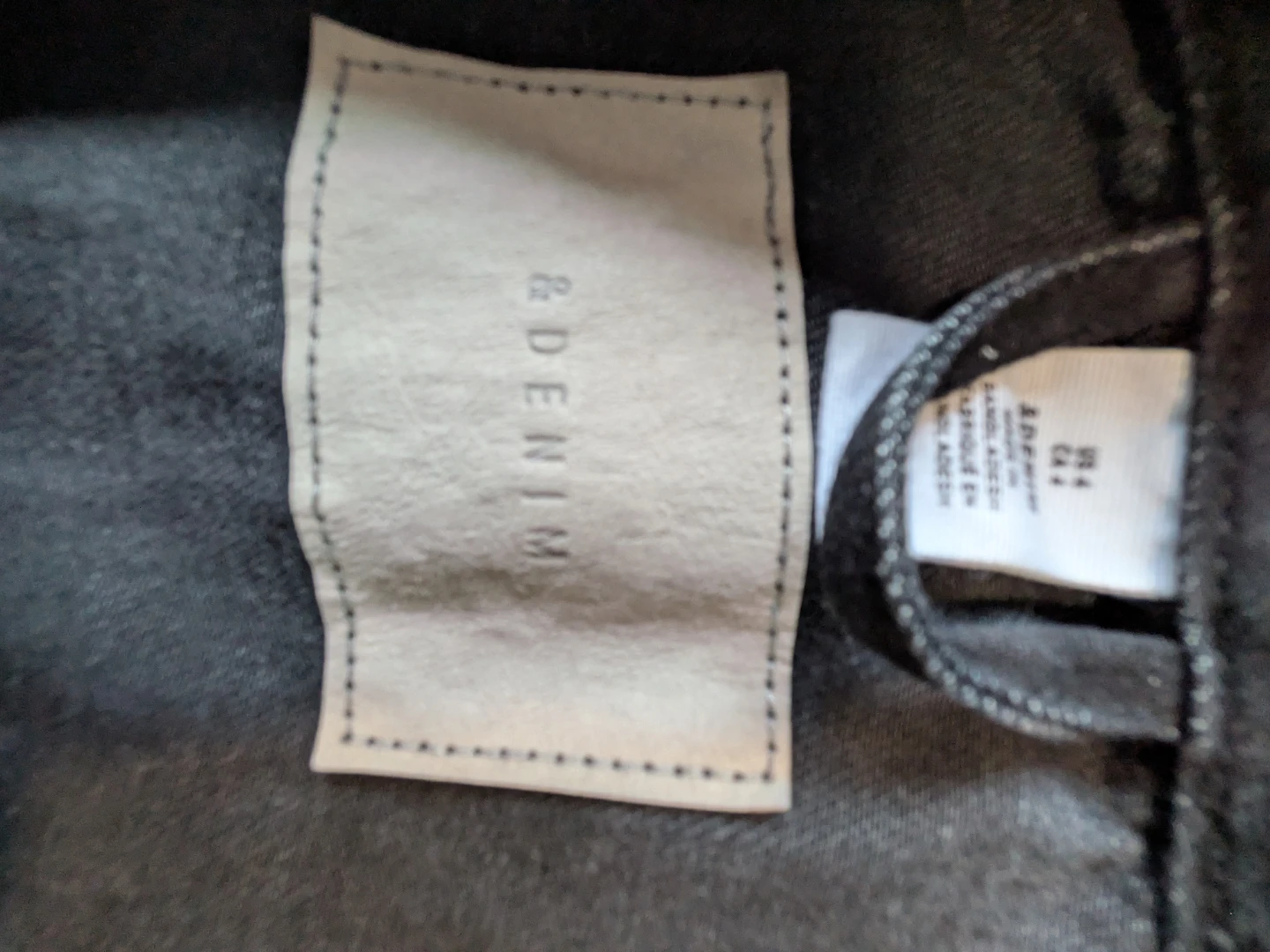 Black Denim Jacket - & DENIM - photo 5