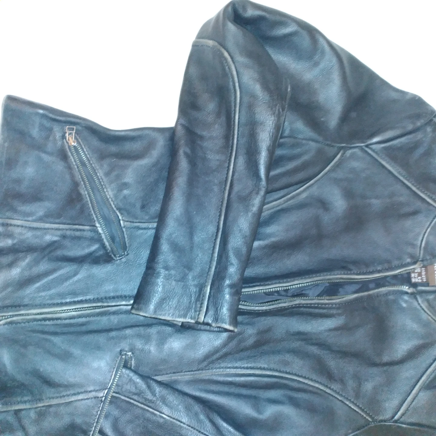 DANIER Black Leather Jacket