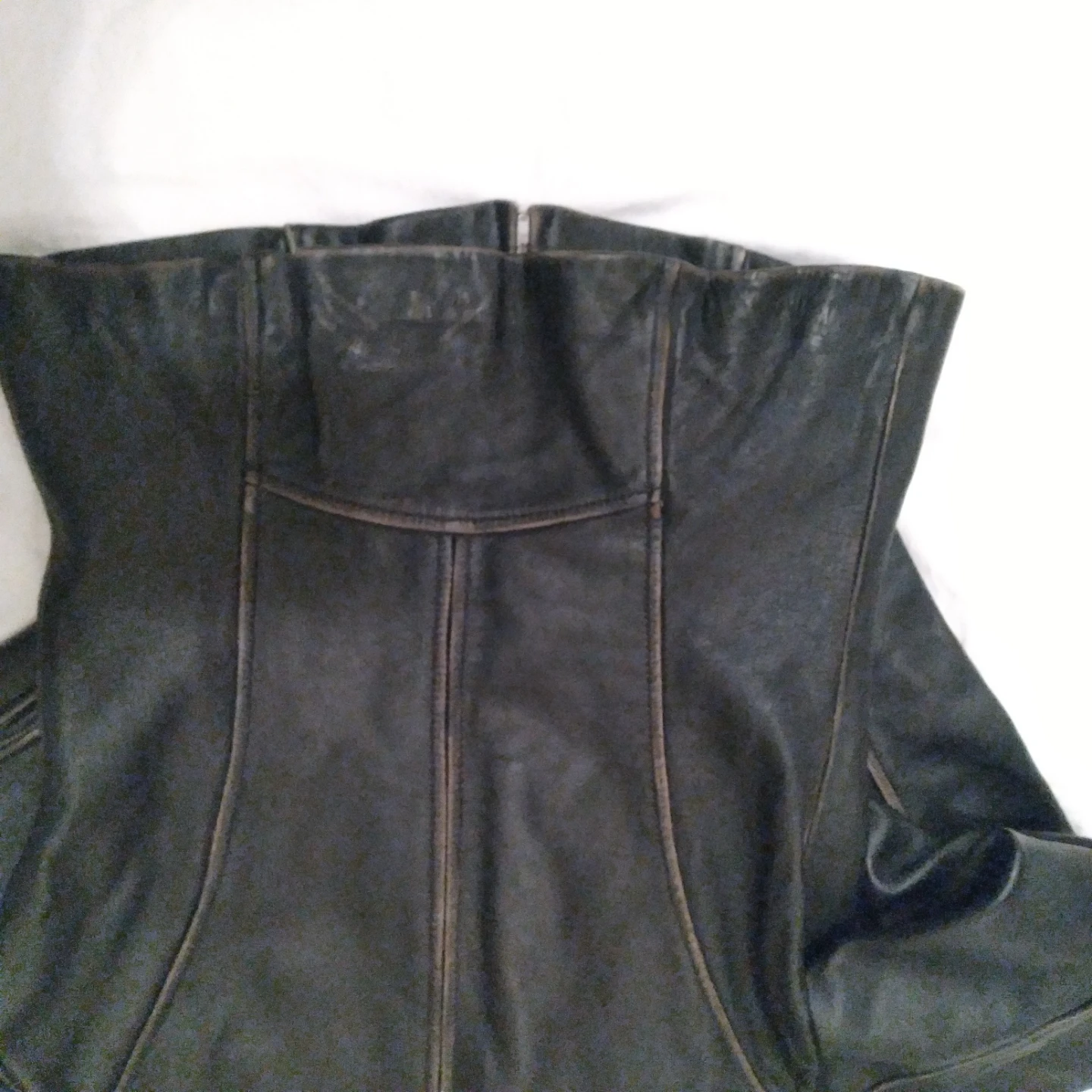 DANIER Black Leather Jacket - photo 3