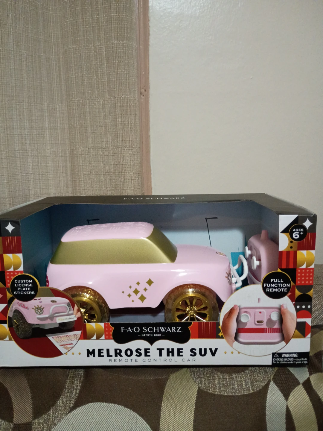 FAO Schwarz Melrose The SUV Remote Control Car - Pink